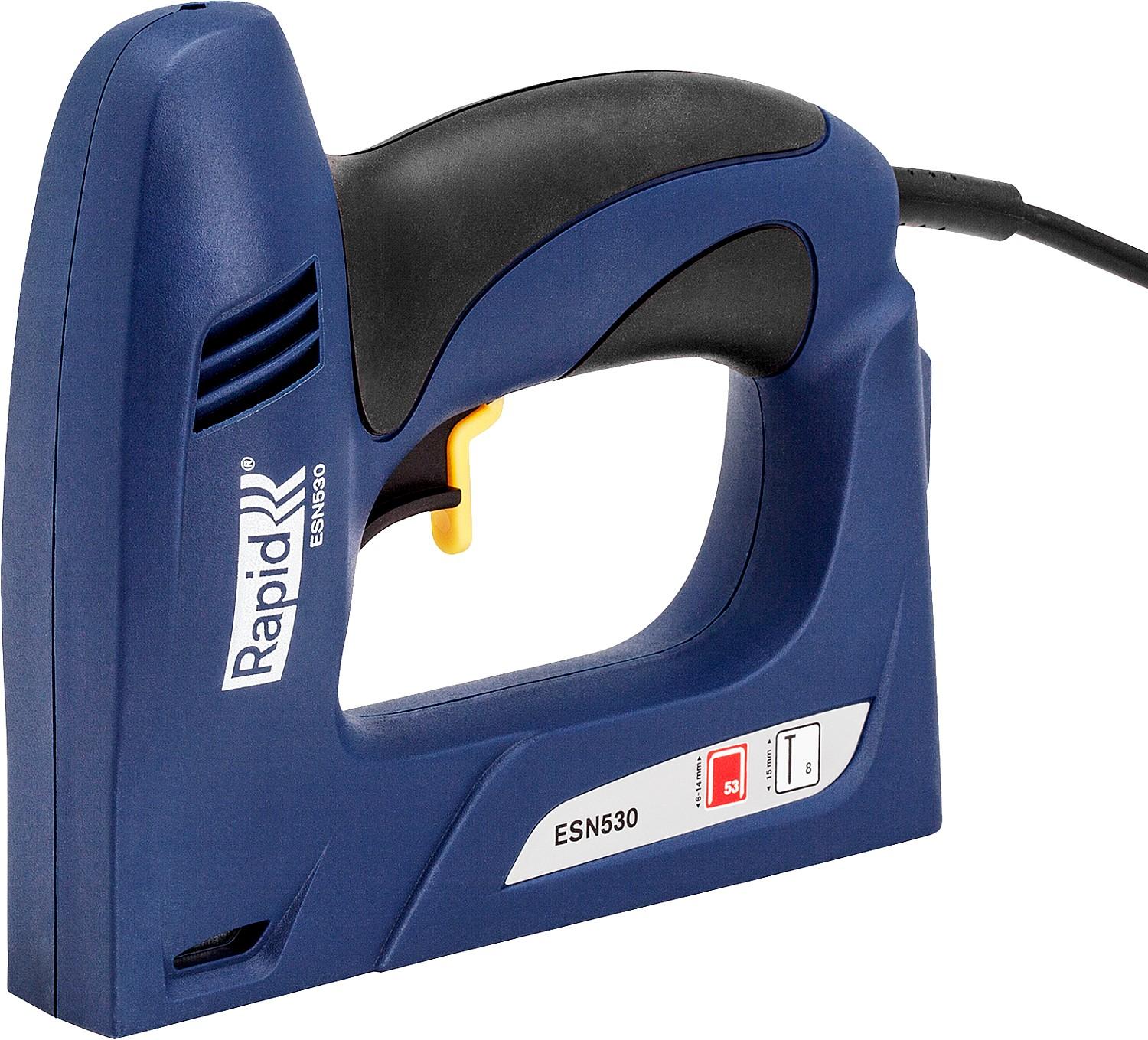 RAPID ESN530, тип 53 и гвоздей 300, 2-в-1, нейлер-степлер (гвозде/скобозабиватель) электрический для скоб (5000129)