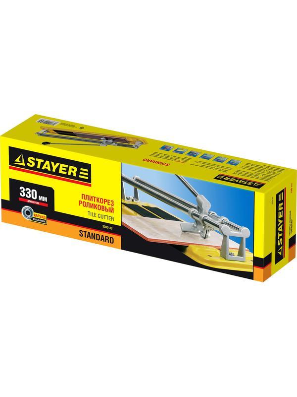 STAYER 330 мм, 4 - 10 мм, роликовый плиткорез (3303-33)