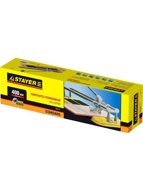 STAYER 400 мм, 4 - 12 мм, роликовый плиткорез (3303-40)