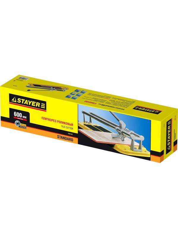 STAYER 600 мм, 4 - 12 мм, роликовый плиткорез (3303-60)