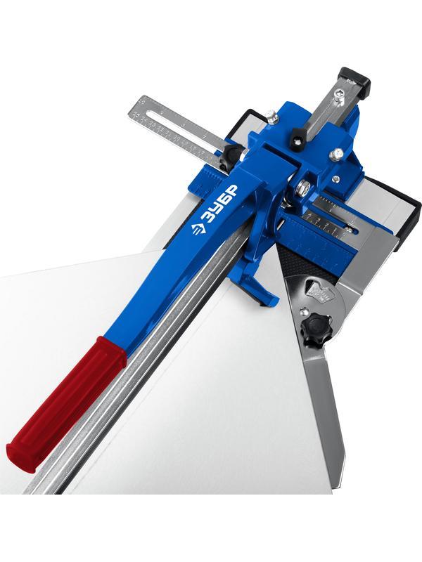 ЗУБР 700 мм, 5 - 16 мм, монорельс, усиленная платформа, плиткорез на подшипниках (33193-70)