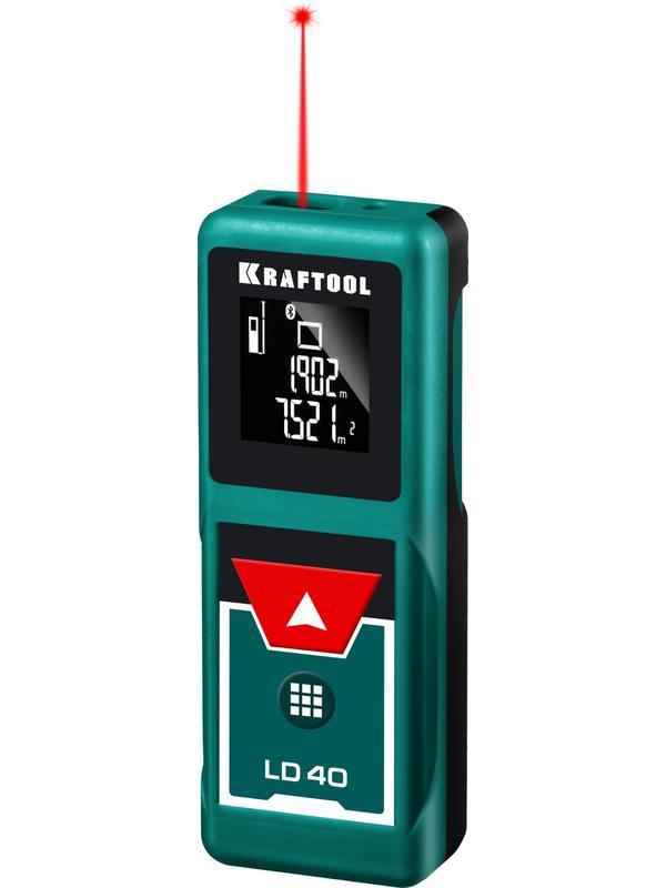 KRAFTOOL LD-40, 5 см - 40 м, лазерный дальномер (34763)