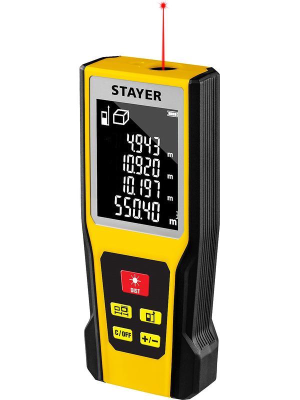 STAYER 60 м, лазерный дальномер, Professional (34957)