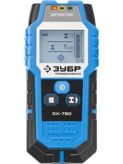 ЗУБР DX - 750, 100 мм, детектор проводки, Профессионал (45260)