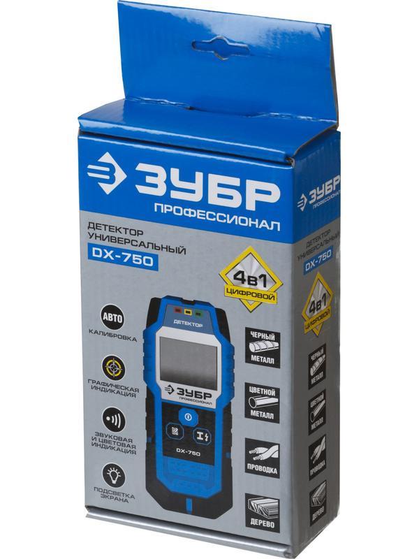 ЗУБР DX - 750, 100 мм, детектор проводки, Профессионал (45260)