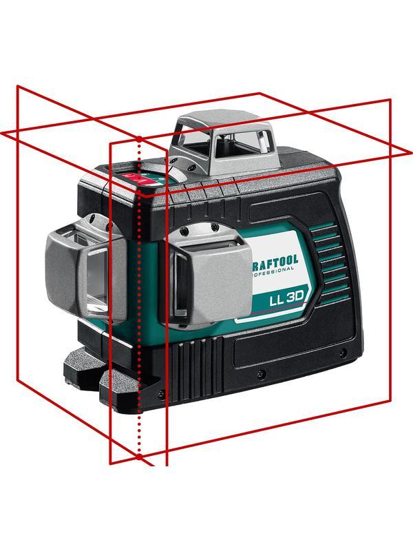 KRAFTOOL LL 3D, лазерный нивелир (34640)