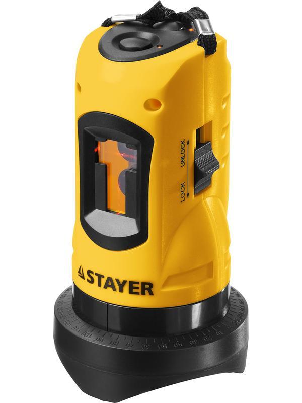 STAYER 10 м, лазерный нивелир, Professional (34960)