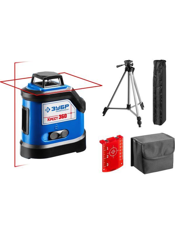 ЗУБР Крест 360, №2, 20 - 70 м, лазерный нивелир, Профессионал (34906-2)