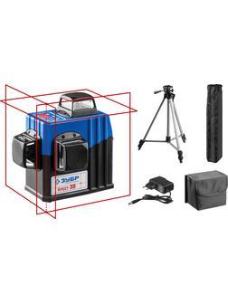 ЗУБР КРЕСТ 3D, №2, 20 - 70 м, лазерный нивелир, Профессионал (34908-2)