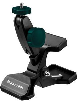 KRAFTOOL ММ2, универсальный шарнирный держатель-клипса (34704)
