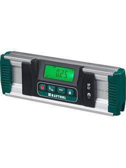 KRAFTOOL EXTREM, 0 - 360°, точность 0.05°, HOLD, IP67, электронный уровень-уклономер (34686)