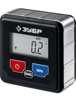 ЗУБР МИКРО, 4 Х 90°, ±0.1, электронный уровень-уклономер, Профессионал (34743)