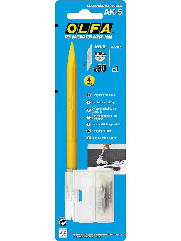 OLFA Utility Models для точных работ 4 мм, перовой нож (OL-AK-5)
