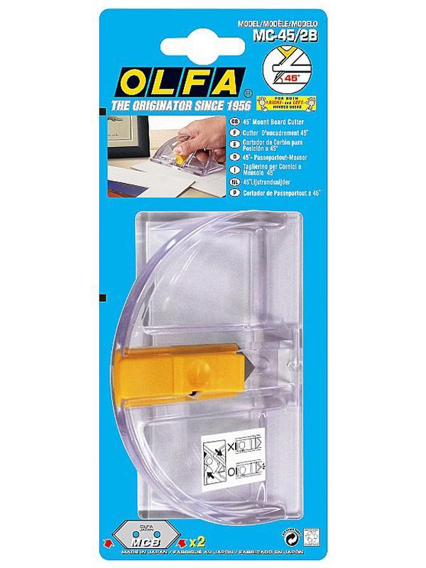 OLFA Mount Cutter, для резки под углом 45°, 20 мм, нож (OL-MC-45/2B)