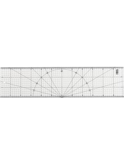 OLFA 150 х 600 мм, разметочная метрическая линейка (OL-MQR-15x60)