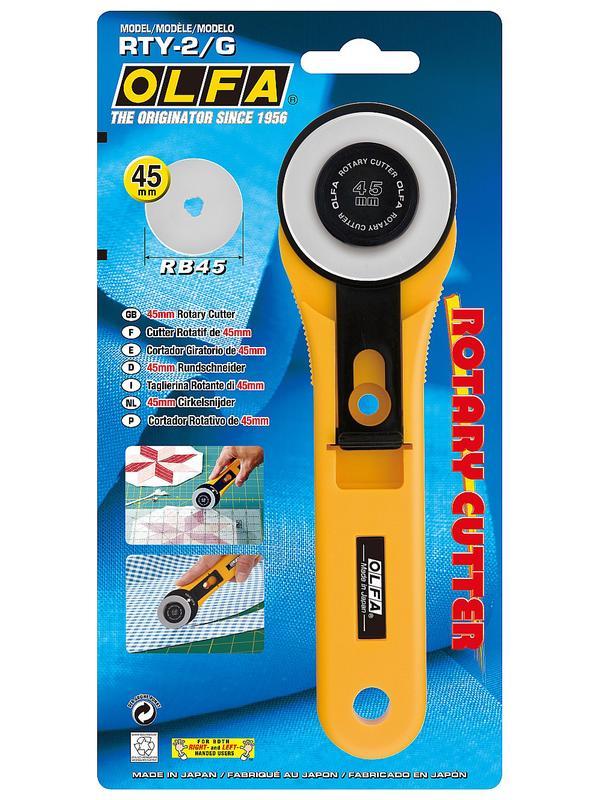 OLFA 45 мм, с круговым лезвием, нож (OL-RTY-2/G)