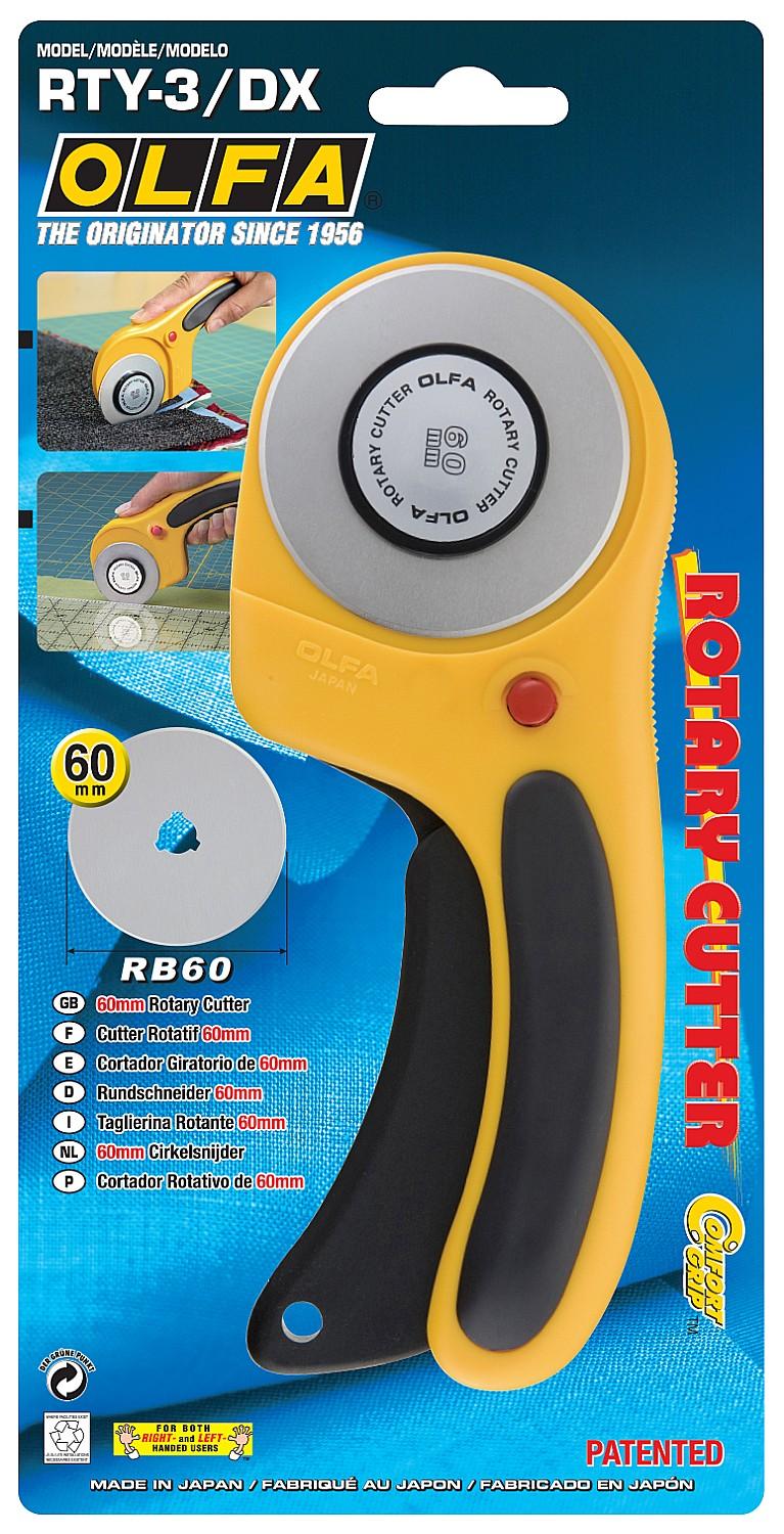 OLFA 60 мм, с круговым лезвием, нож (OL-RTY-3/DX)