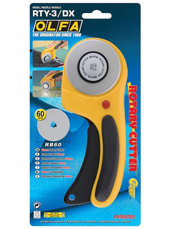 OLFA 60 мм, с круговым лезвием, нож (OL-RTY-3/DX)