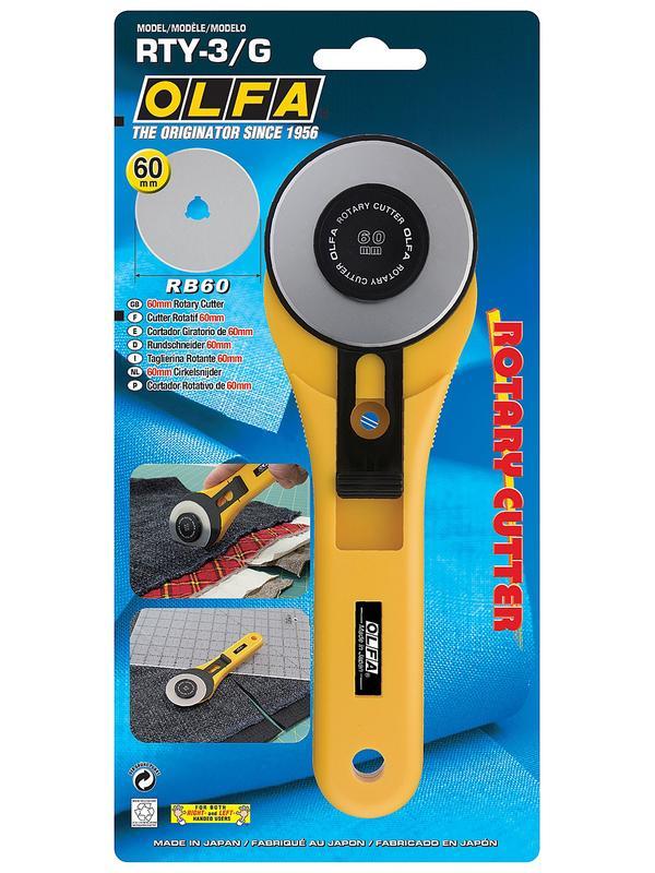 OLFA 60 мм, круговой нож (OL-RTY-3/G)