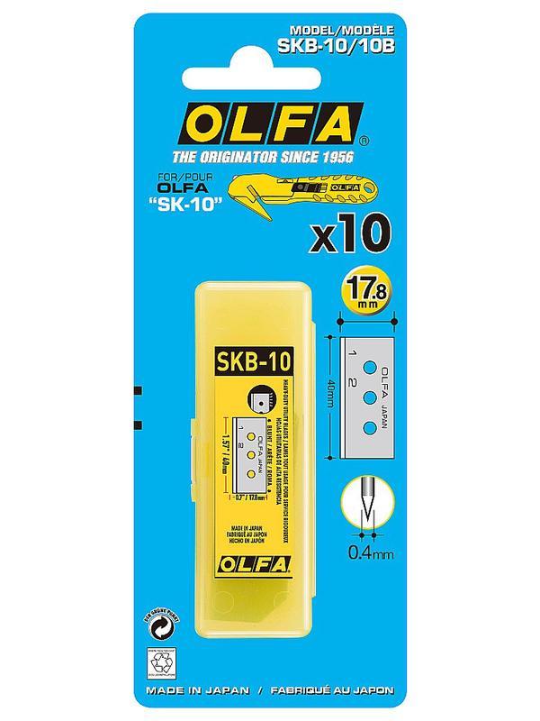 OLFA 17.8 мм, для ножа, специальное лезвие (OL-SKB-10/10B)