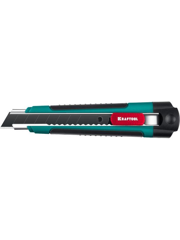 KRAFTOOL 18 мм, нож с сегментированным лезвием (09199)