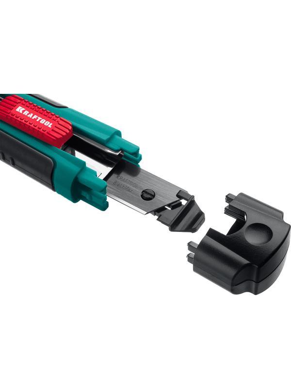 KRAFTOOL 18 мм, нож с сегментированным лезвием (09199)