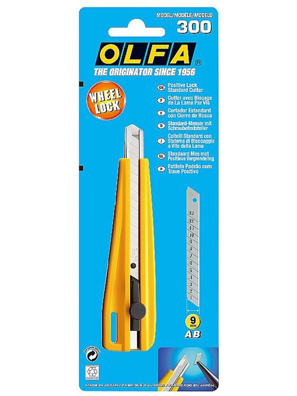 OLFA с сегментированным лезвием 9 мм, нож (OL-300)