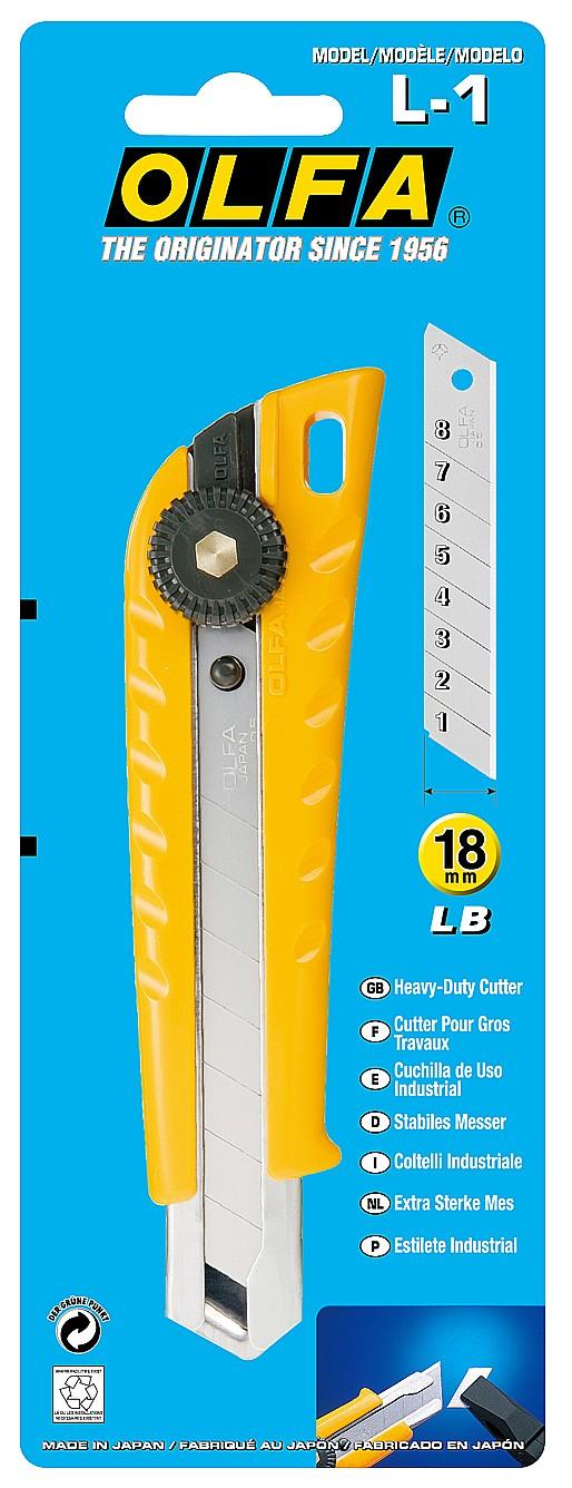 OLFA 18 мм, с выдвижным лезвием, нож (OL-L-1)