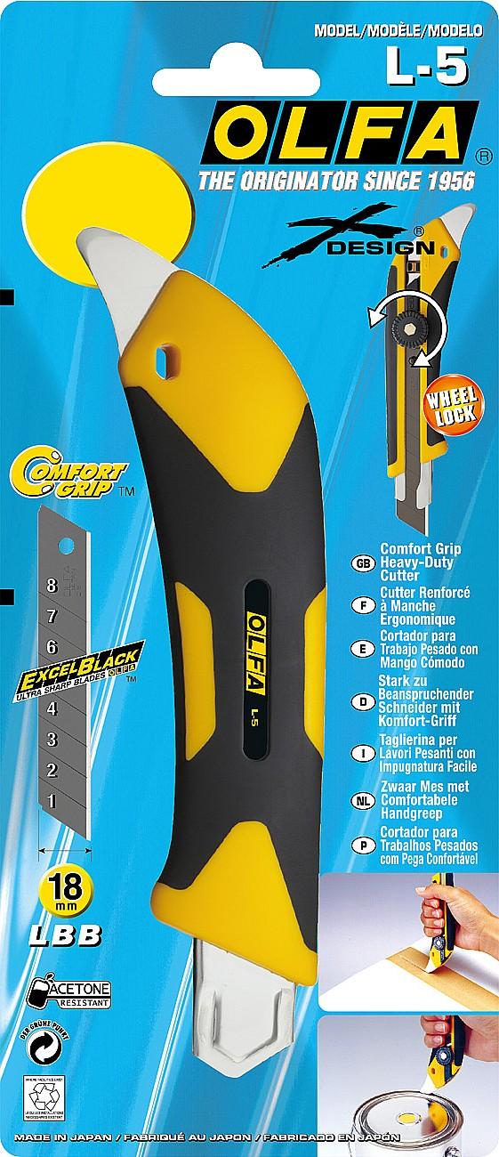 OLFA 18 мм, трещоточный нож (OL-L-5)