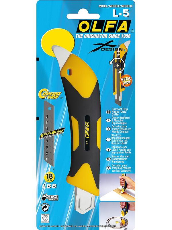 OLFA 18 мм, трещоточный нож (OL-L-5)