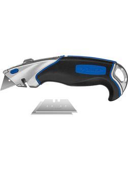 ЗУБР А24, с автостопом, универсальный нож, Профессионал (0923)