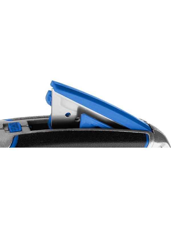 ЗУБР А24, с автостопом, универсальный нож, Профессионал (0923)