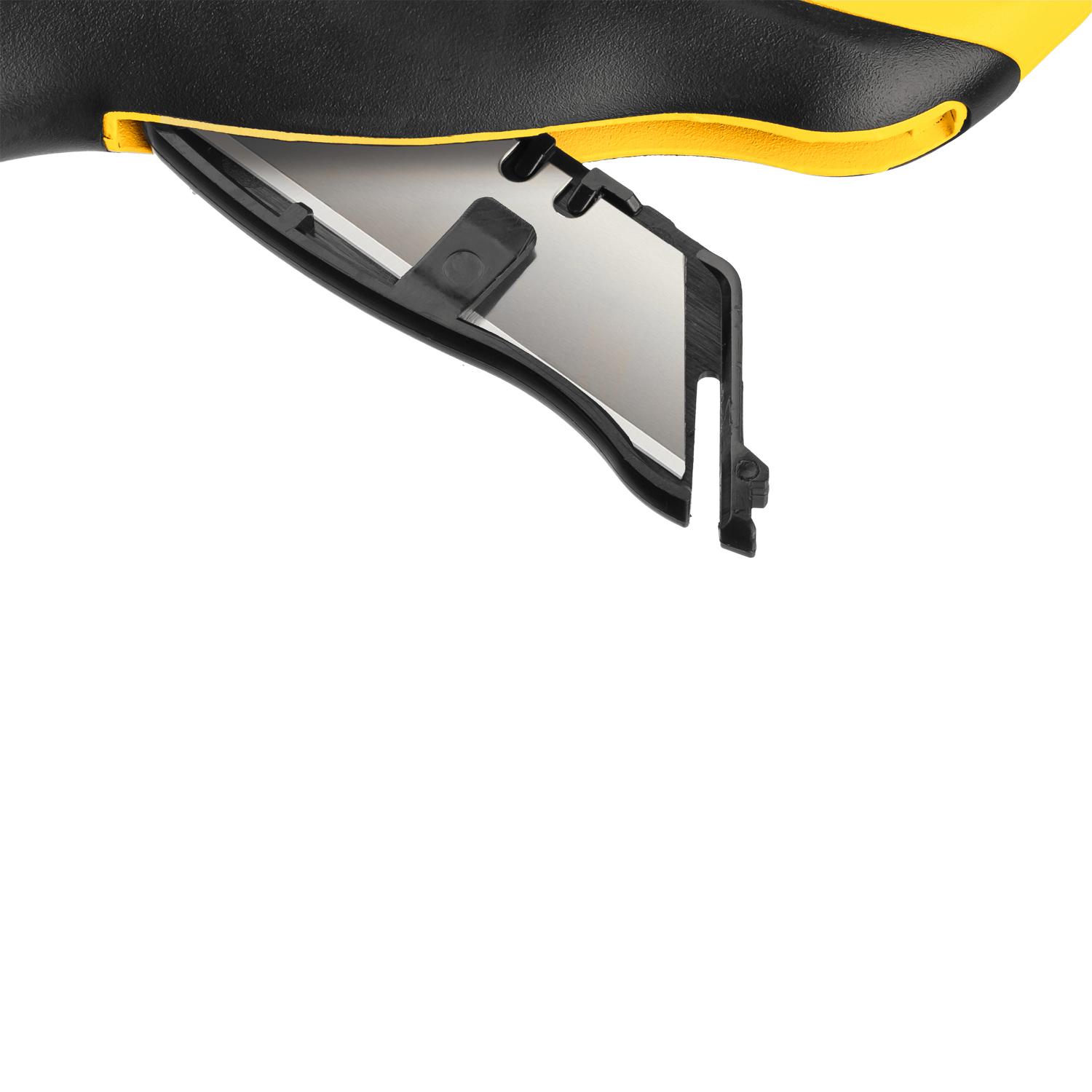 STAYER Hercules-A24, универсальный металлический нож с трапециевидным лезвием, Professional (0947)