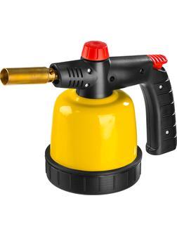 STAYER MaxTerm ML 200, 90 х 95 мм, 190 гр., 1850°С, паяльная лампа газовая с пьезоподжигом на прокалываемый баллон (55590)