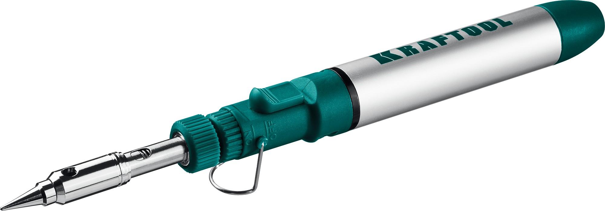 KRAFTOOL SolderGas, 70 A, 30 - 70 Вт, 1300°С, горелка, фен, набор 3 в 1, газовый паяльник (55504-H3)