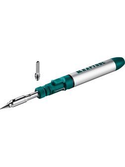 KRAFTOOL SolderGas, 70 A, 30 - 70 Вт, 1300°С, горелка, фен, набор 3 в 1, газовый паяльник (55504-H3)