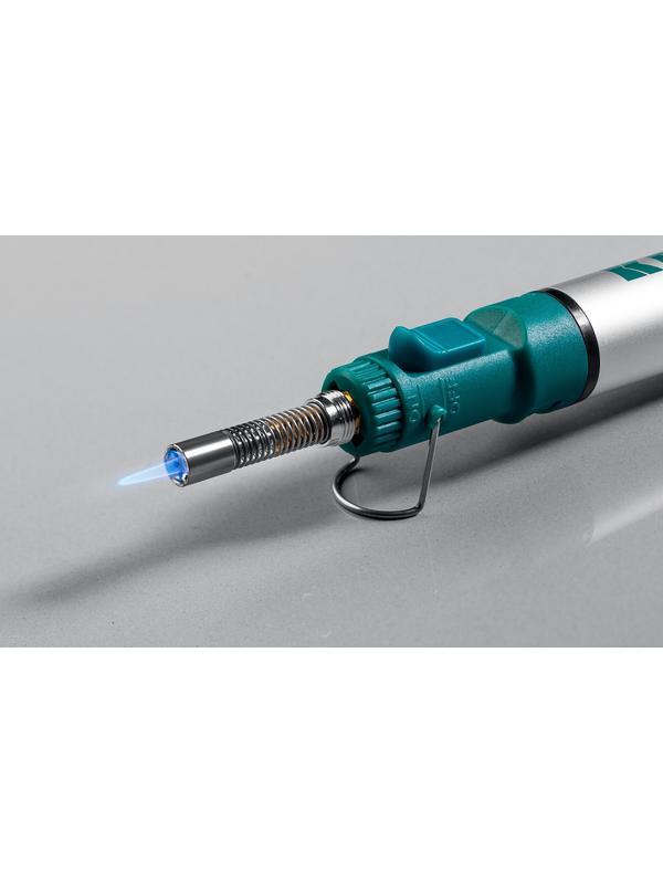 KRAFTOOL SolderGas, 70 B, 30 - 70 Вт, 1300°С, горелка, фен, набор 8 в 1, газовый паяльник (55504-H8)