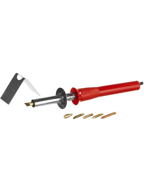 MIRAX 450°C, 220 В, 40 Вт, 6 насадок, прибор для выжигания (55430-H6)