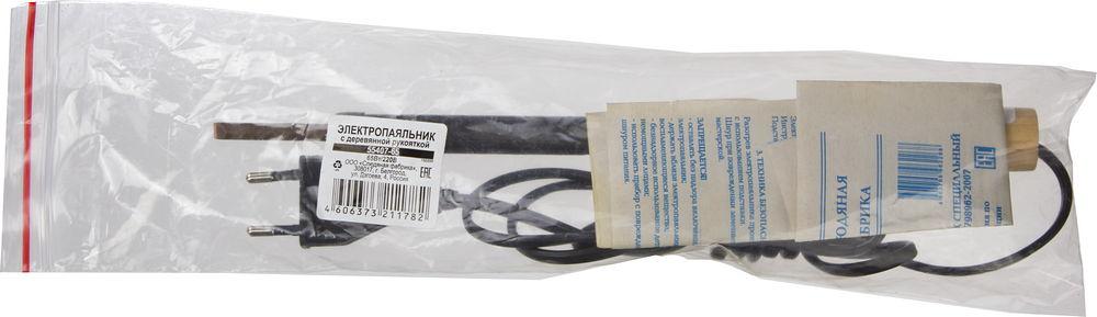 ЭПЦН Россия, 65 Вт, электропаяльник с деревянной рукояткой (55407-65)