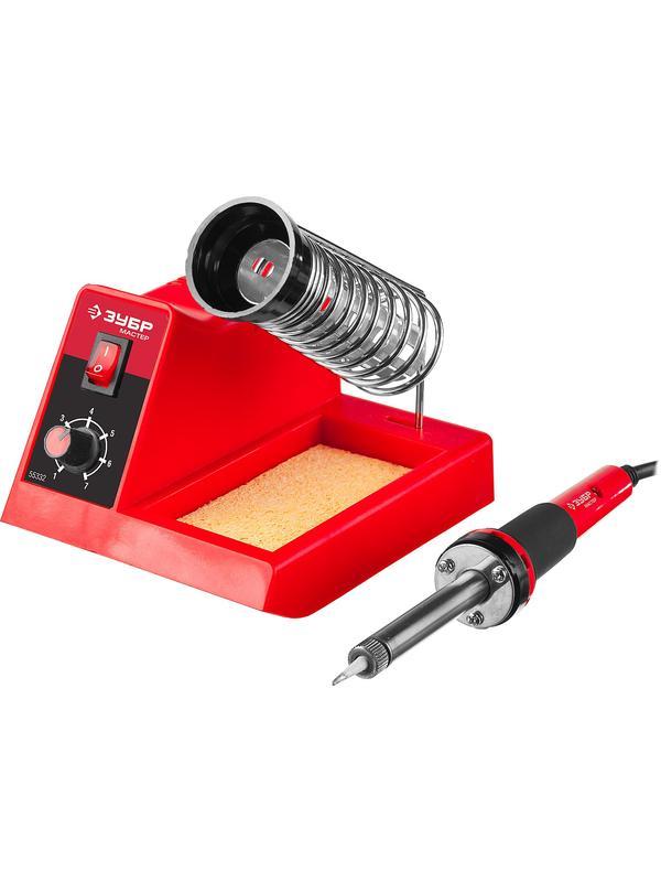ЗУБР ПС-50А, 48 Вт, 150 - 450°C, паяльная станция (55332)