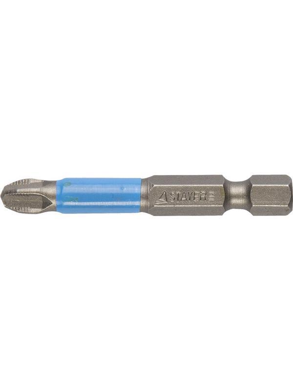 STAYER ProFix PH3, 50 мм, 2 шт, набор бит, Professional (26203-3-50-02)