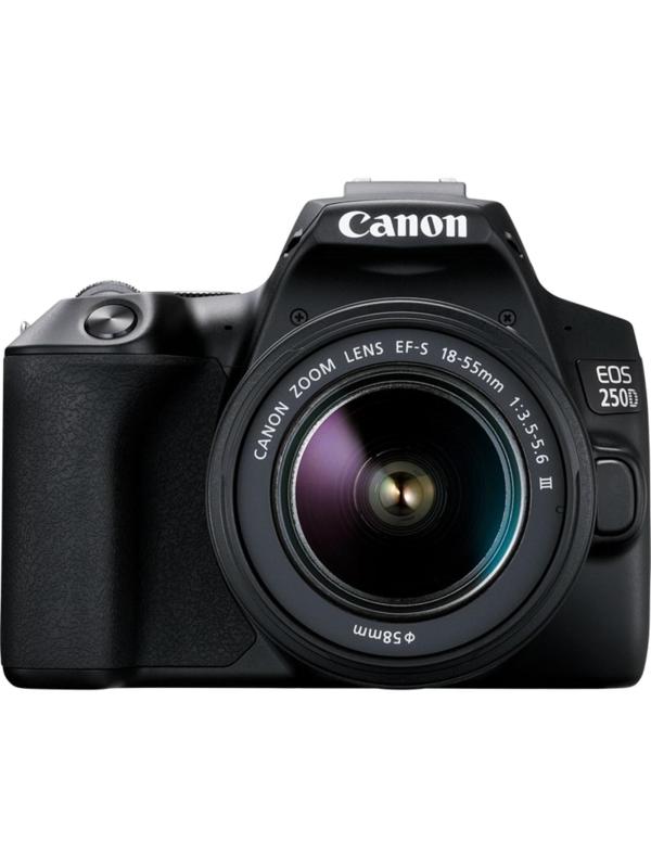 Фотоаппарат Canon EOS 250D Kit Black + EF-S 18-55 DC (3454C003)