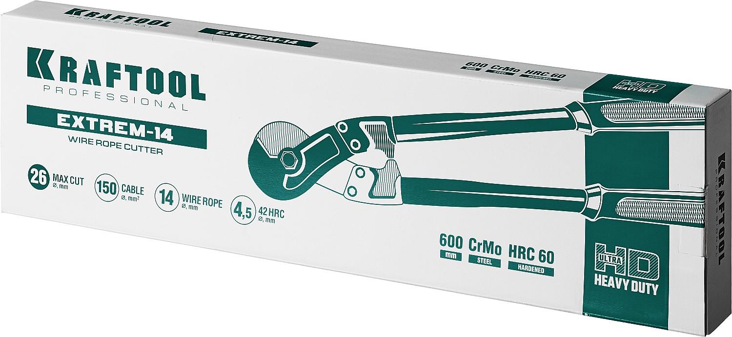 KRAFTOOL WR-800, 600 мм, Профессиональный тросорез (23339-60)