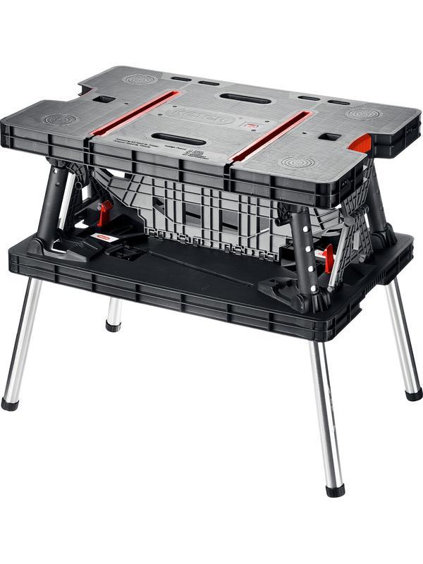 KETER FOLDING, 850 х 550 х 755 мм, складной столярный верстак (38730)