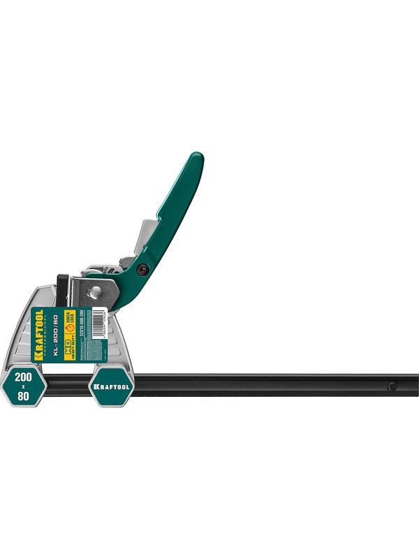 KRAFTOOL KL-200/80, 80 х 200 мм, струбцина F (32019-080-200)