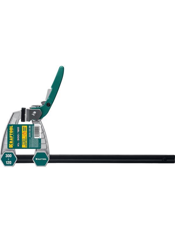 KRAFTOOL KL-300/120, 120 х 300 мм, струбцина F (32019-120-300)