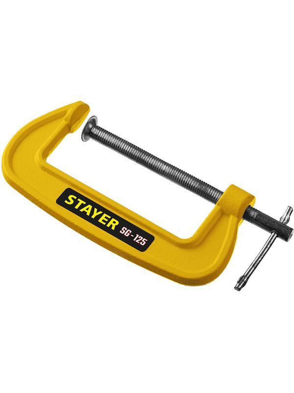 STAYER SG-125, 125 мм, чугунная струбцина G (3215-125)