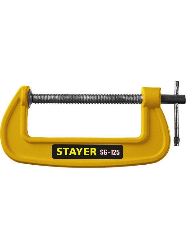 STAYER SG-125, 125 мм, чугунная струбцина G (3215-125)