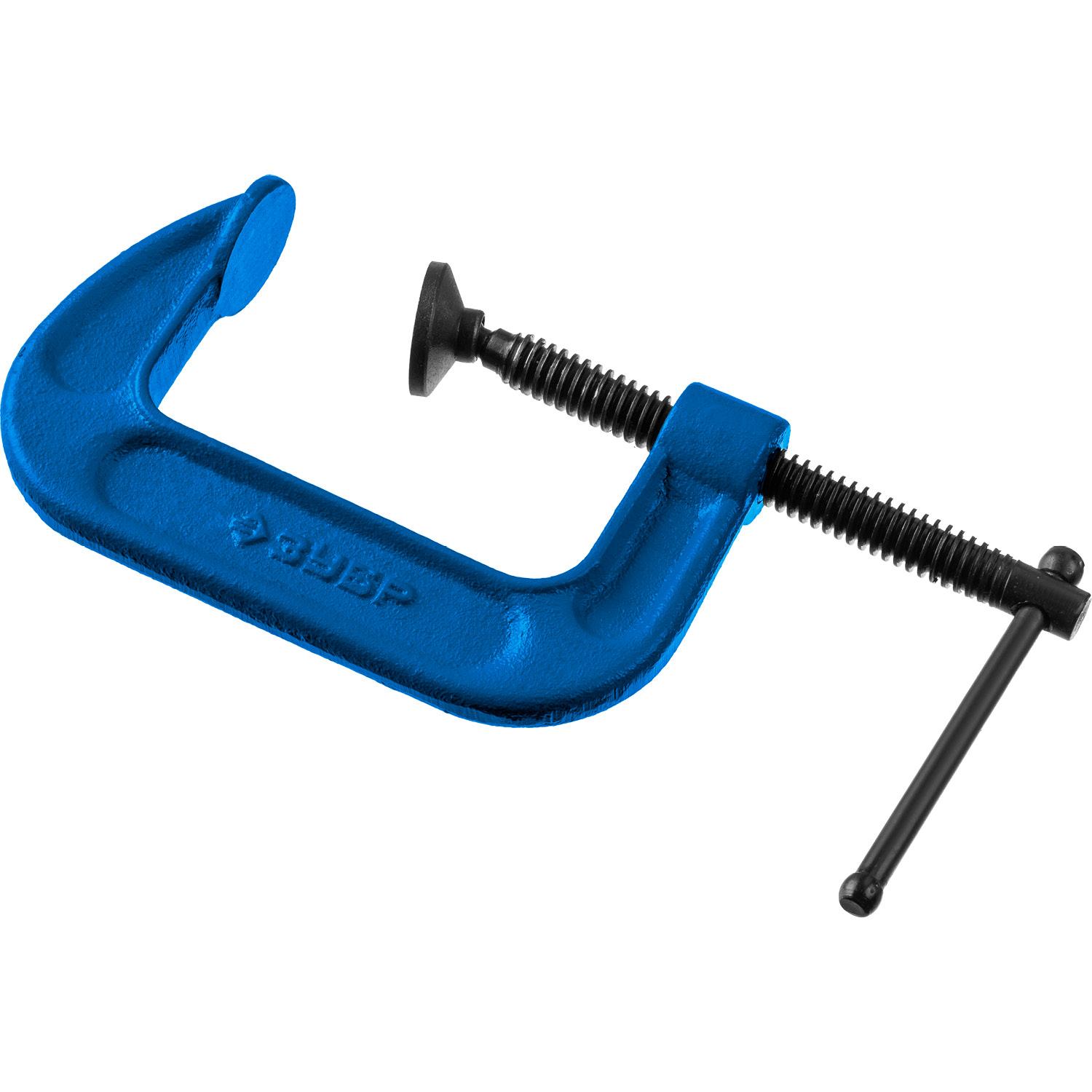 ЗУБР ПСС-80, 75 мм, G-образная, струбцина, Профессионал (32245-075)