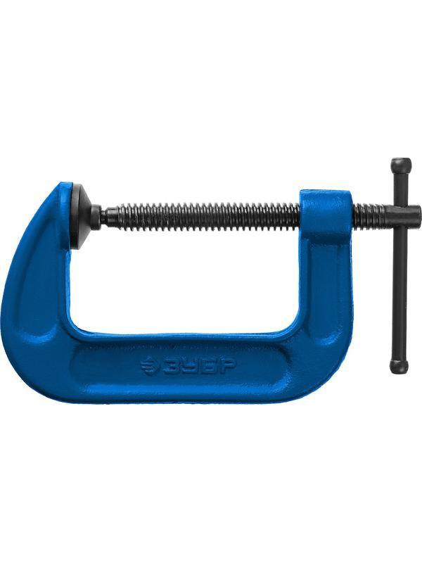 ЗУБР ПСС-80, 75 мм, G-образная, струбцина, Профессионал (32245-075)